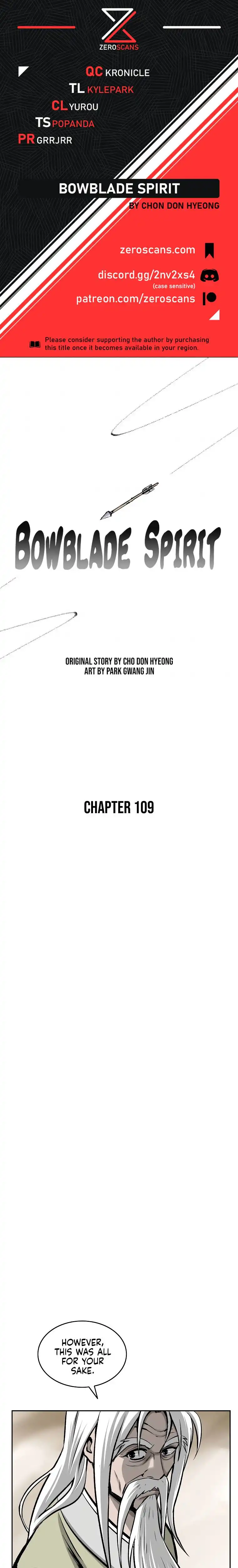 Bowblade Spirit Chapter 109 1